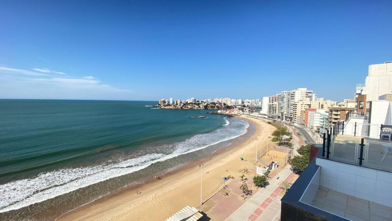 Vista Panoramica Para O Mar Da Praia Do Morro Guarapari 아파트 외부 사진