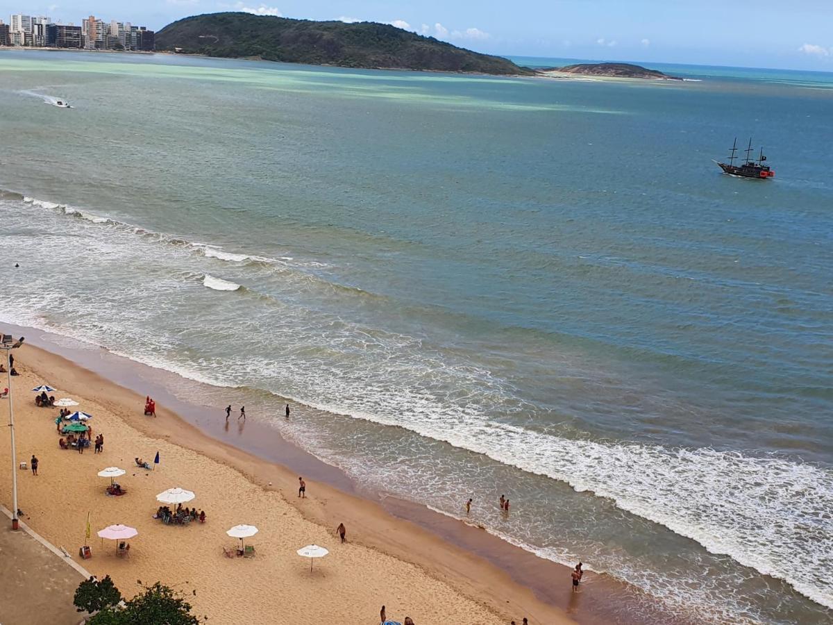 Vista Panoramica Para O Mar Da Praia Do Morro Guarapari 아파트 외부 사진